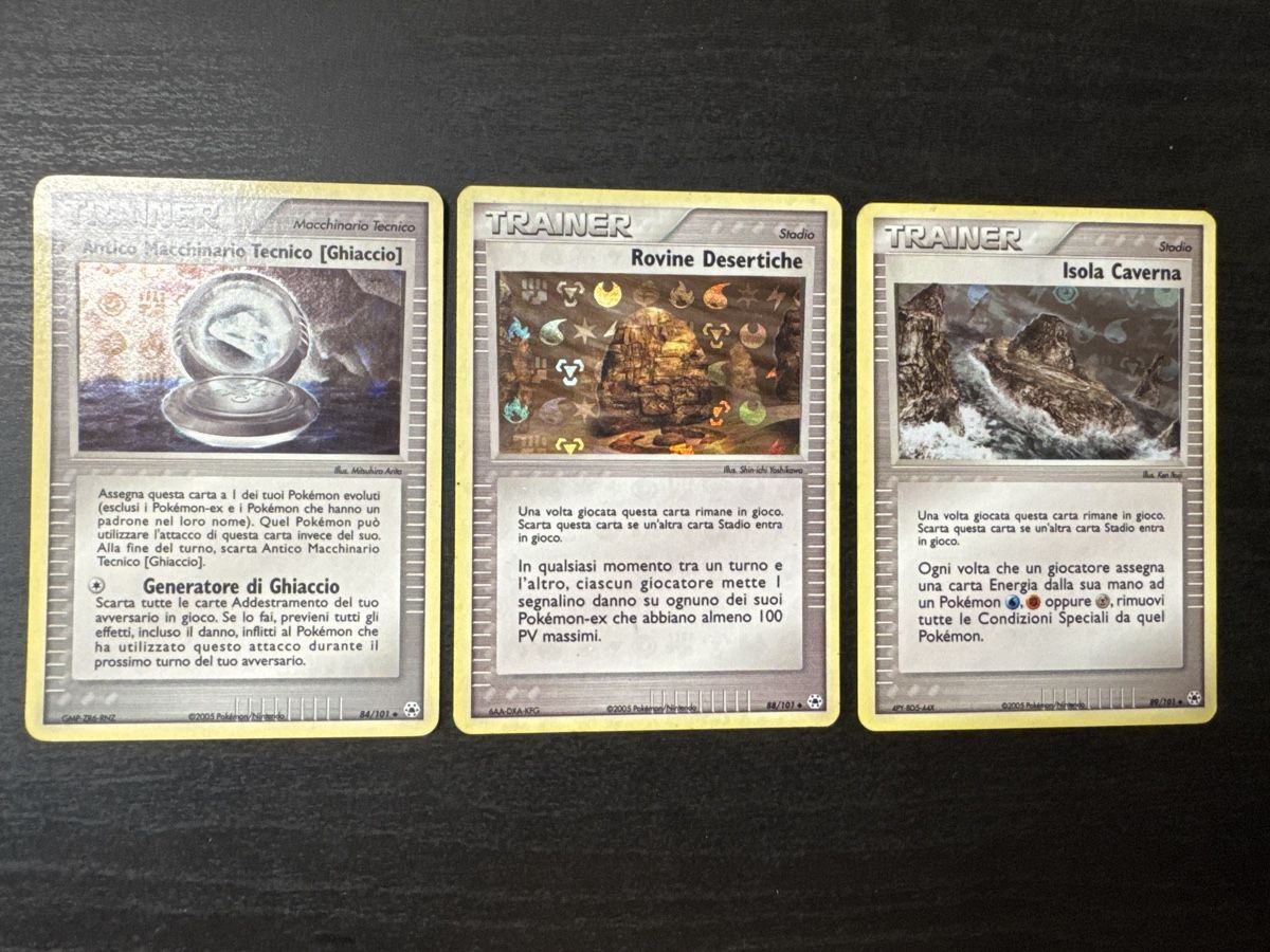 Pokémon Sammelbilder & Trading cards: 3 ex Hidden legends cards Holo reverse  – Gebraucht aus Belprahon von Rob_ain