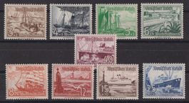 Deutsches Reich 1937: Schiffe ** - Kat. 110.--
