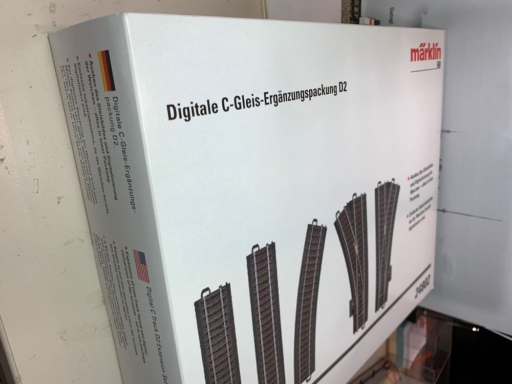 Märklin 24802 Scala H0 Set Di Estensione Binario C Digitale D2 - Foto 12