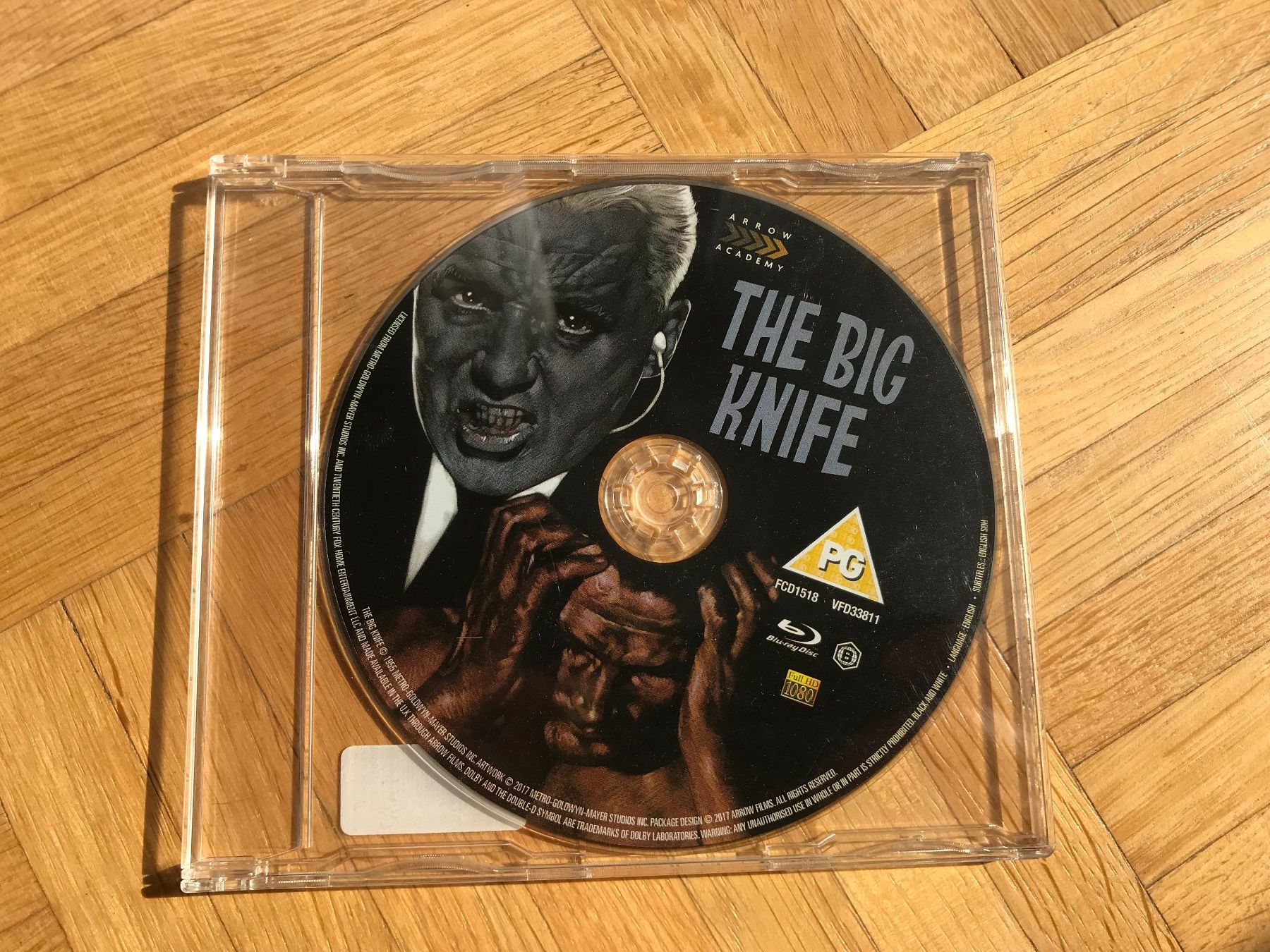 Tutti i DVDs: The Big Knife - Replacement Disc - Blu-ray – Nuovo (secondo la descrizione) da Zürich venduto da Malcom