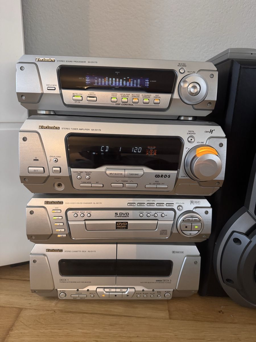 Technics Sistemi audio & multimediali: Technics Stereoanlage mit DVD-Player gebraucht – Usato da Häuslenen venduto da Zwitser0 2