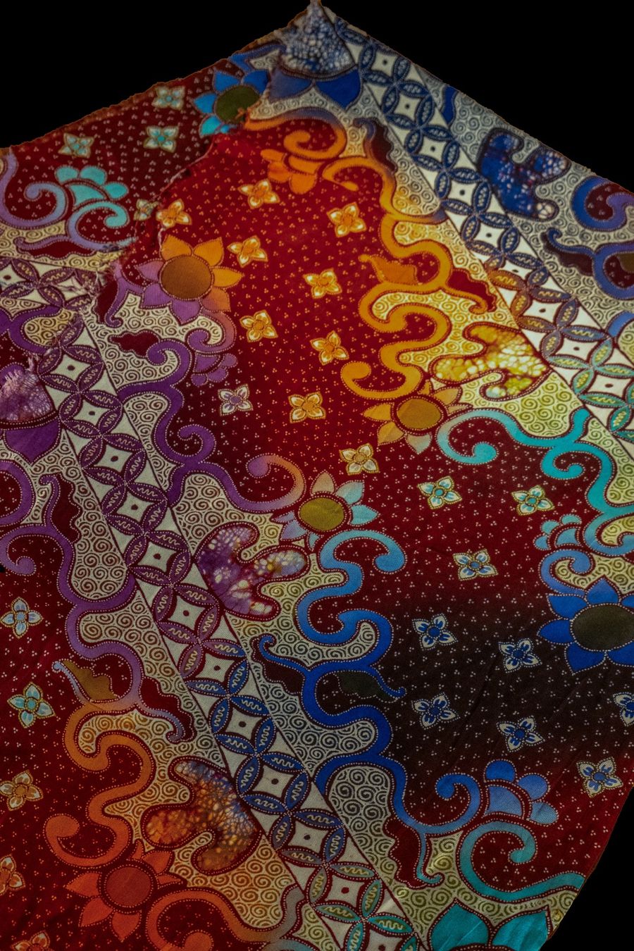 Tessuti: Batik-Tulis-Stoff – Nuovo (secondo la descrizione) da Romanshorn venduto da ras_b6lp 5