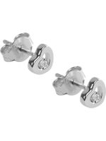 Ohrstecker 375er Weißgold 2 Diamant