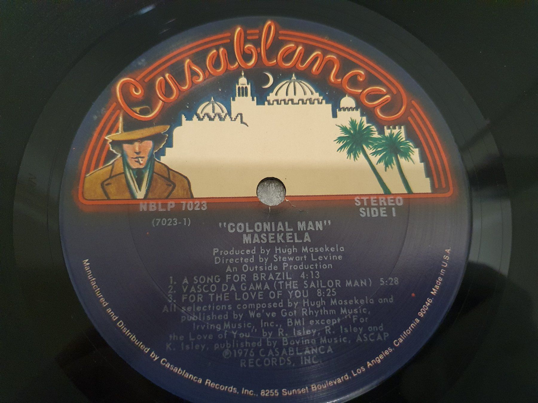 Dischi in vinile: Masekela – Colonial Man – Usato da Uster venduto da Vinyl-Leidenschaft 4