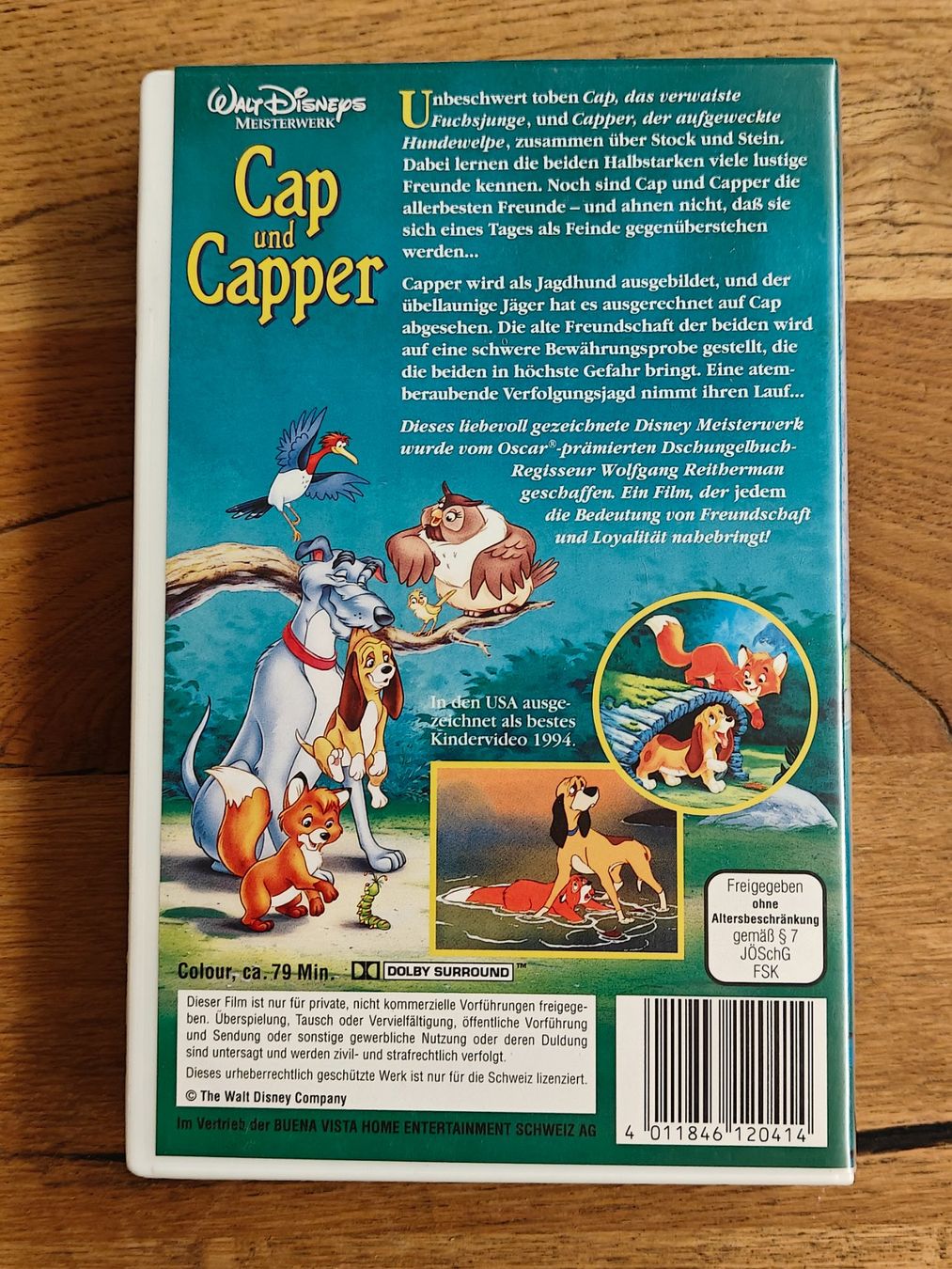 Tutti i VHS: Cap und Capper - Videokassette VHS – Usato da Birr venduto da DisDas 1