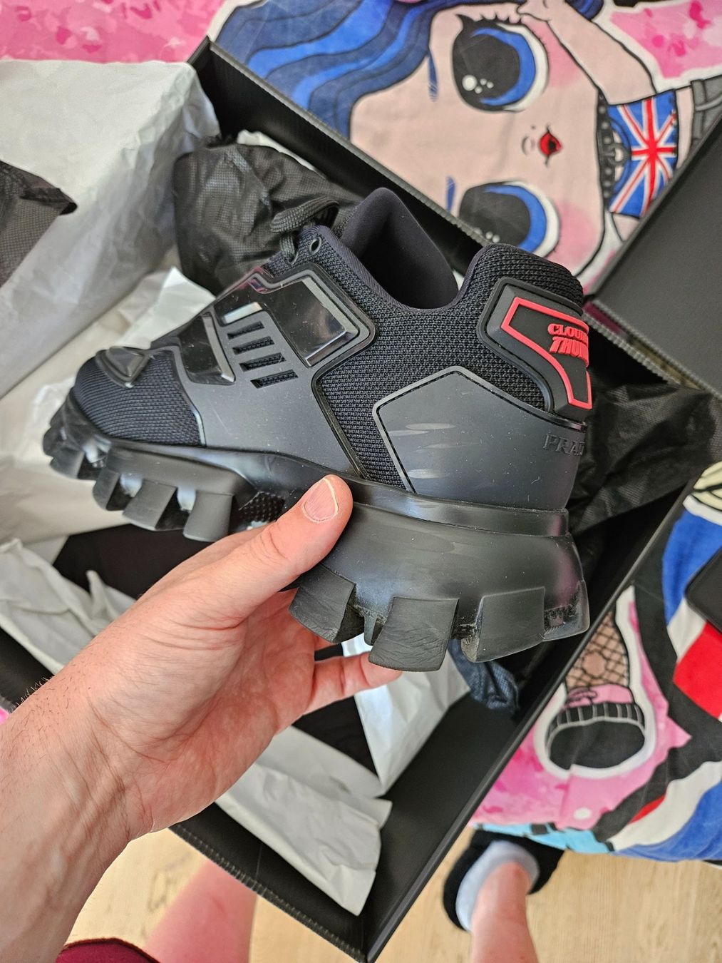 Prada Scarpe da uomo: Prada - Cloudbust Thunder sneakers for men – Usato da Horgen venduto da Biffy2010 5