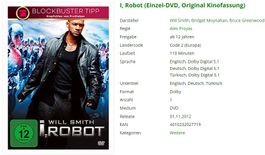 I, Robot (DVD, Original Kinofassung)