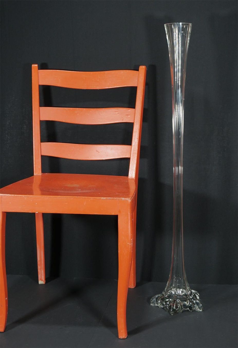 Vasen & Gefässe: 99cm und 2 x 40cm elegante Glasvasen – Gebraucht aus Meggen von Brockitare 4