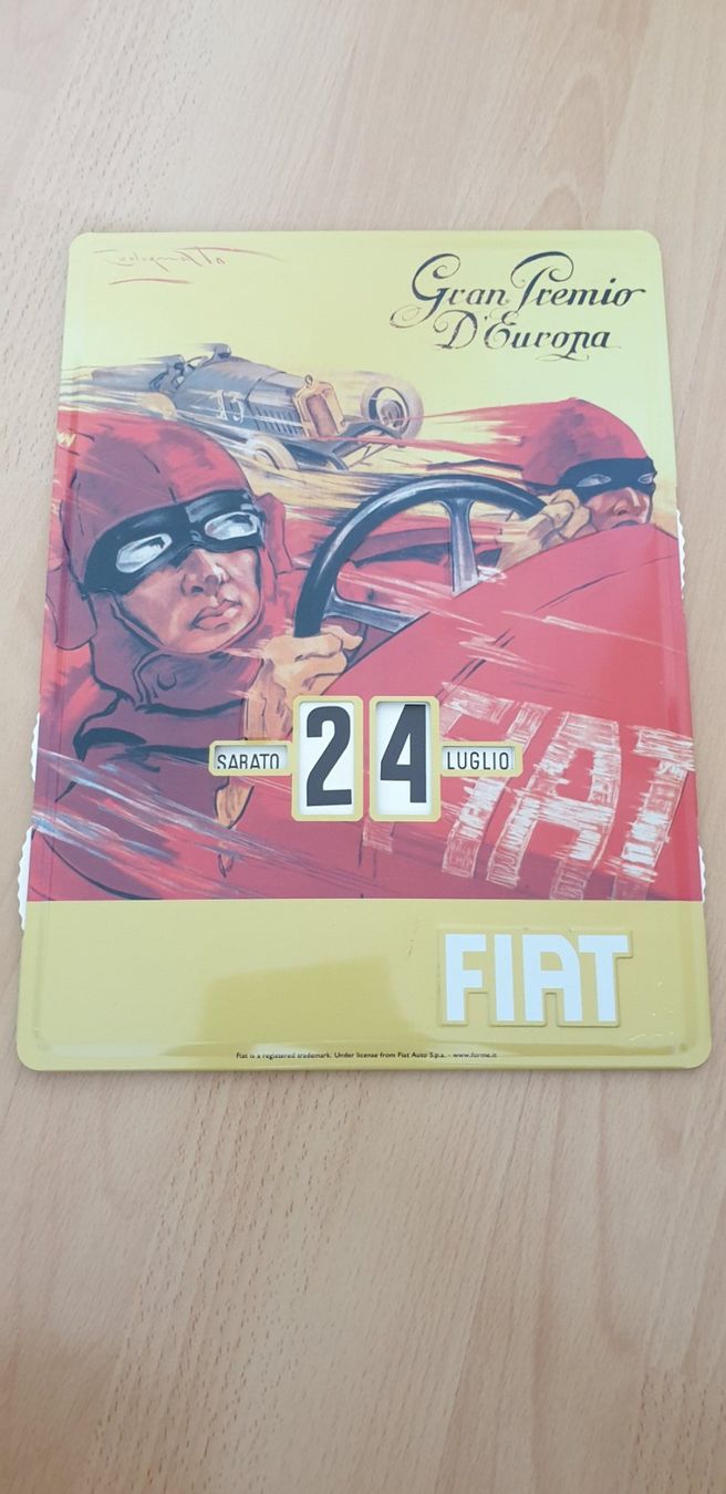 Insegne: Fiat Blechschild – Usato da Thun venduto da cha_2r59