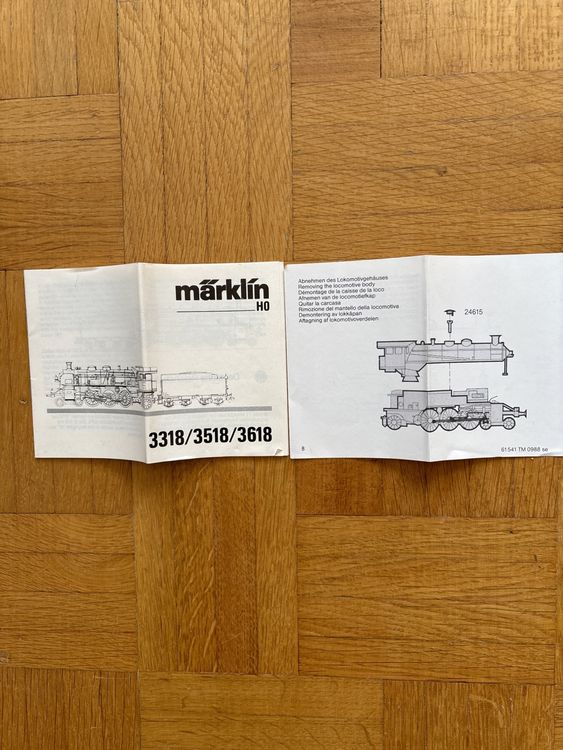 Märklin Trains électriques: Marklin 3618 BR 18 4 digital HO – Défectueux à Châtillon FR par riocavalli 5