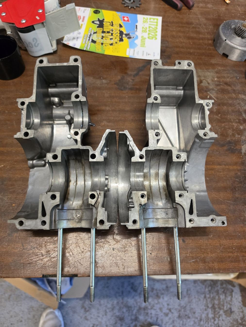 Parti ricambio per ciclomotori: 4-LAGER E50 Gehäuse TOP ZUSTAND!  – Usato da Lenggenwil venduto da Opc_Power