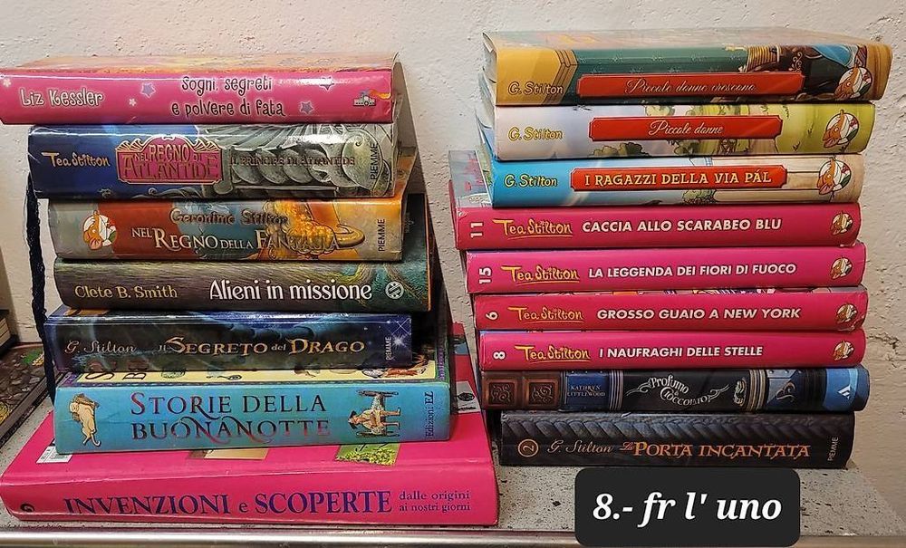 Libri: Vari libri bambini e ragazzi Fr 5.- / 8.- – Usato da Lugano venduto da Antonella68 1