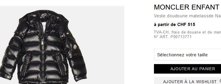 Moncler Giacche: Daunenjacke Moncler doudoune 5A 112 cm – Usato da Collonges venduto da Auganien 1