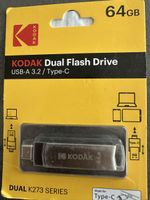 Kodak USB Stick 3.2 Dual 64GB Type-C Neu & Originalverpackt