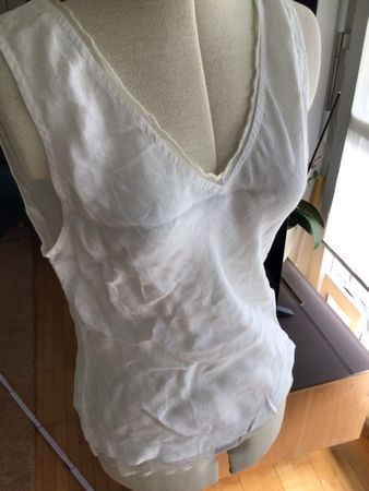 Luftiges Leinen Top, 120% Leinen, Gr. S, Ideal für Sommer! (