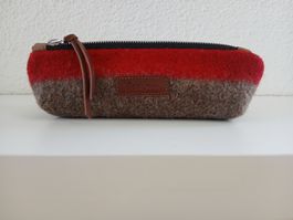 XL Stifteetui handmade, Schweizer Wolldecke.42 Stifte