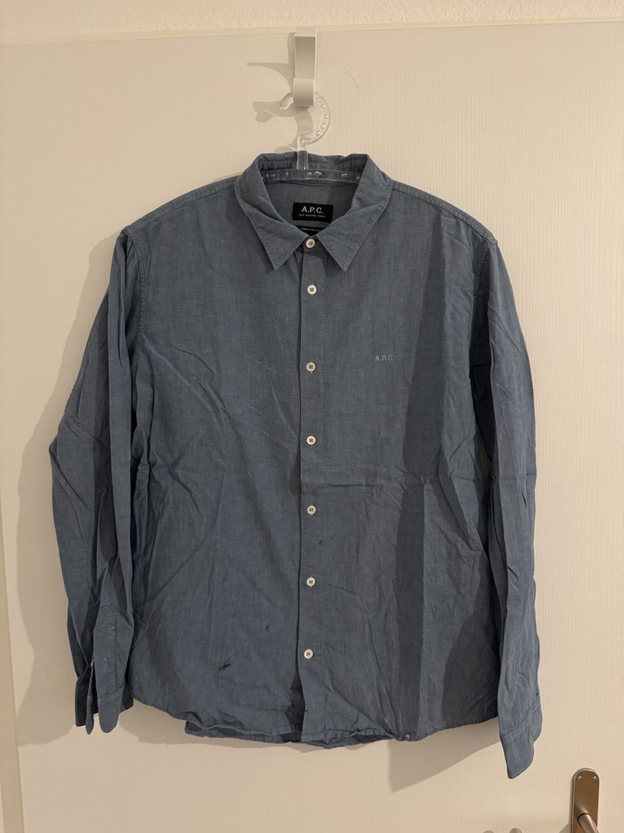Apc Hemden: A.P.C. Hemd, Grösse M, hellblau, oryginal – Gebraucht aus Wetzikon ZH von Jan_wojt