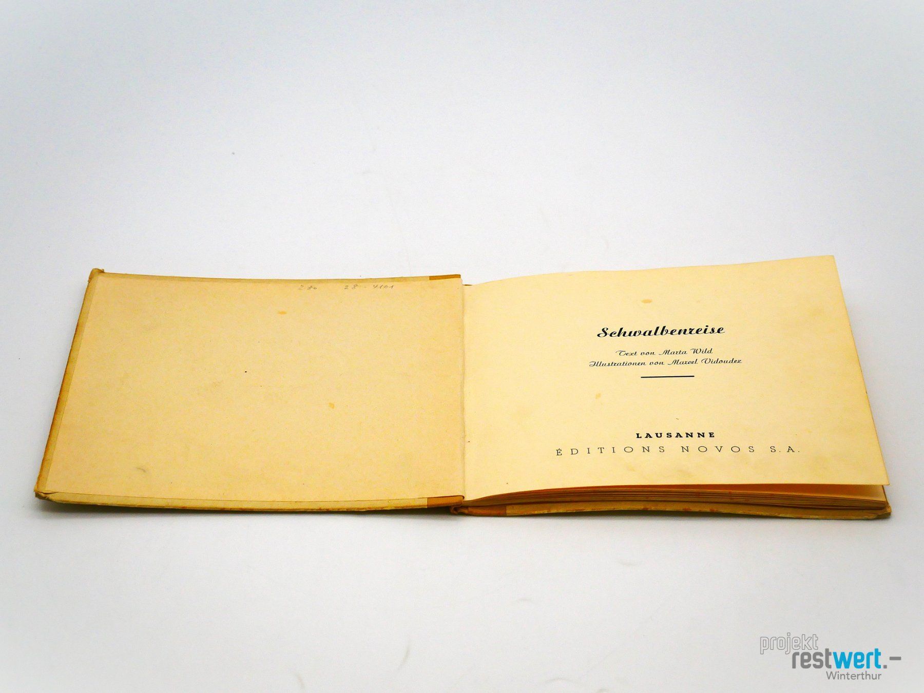 Libri: MARTA WILD Schwalbenreise – Usato da Winterthur venduto da Restwert_Winterthur 1