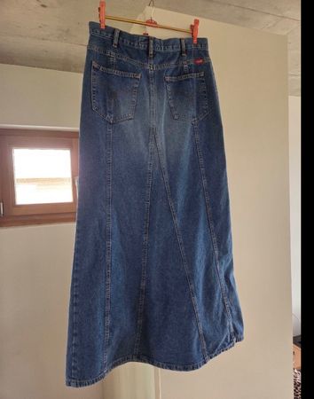 NEU Langer Denim Jeansrock VM Jeans Gr. 36