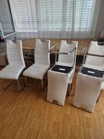 Esstisch mit 6 Stühlen  Modernes Esszimmer-Set 