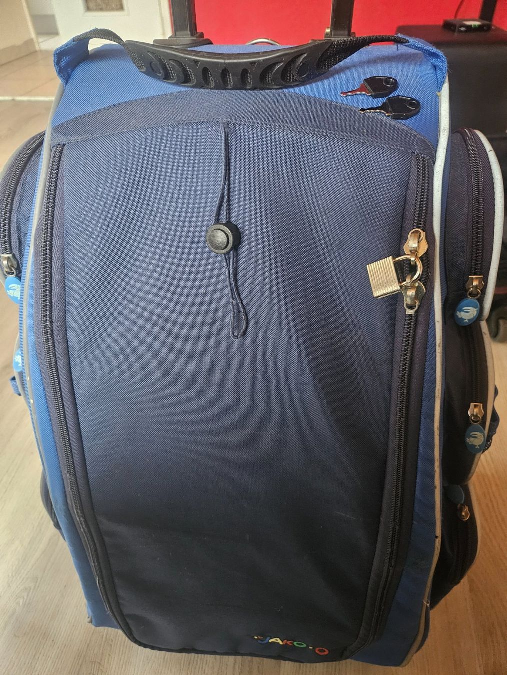 Jako-O Valigie: Jakoo Trolley / Schultrolley, blau, gebraucht – Usato da Biberist venduto da cal_9tcf