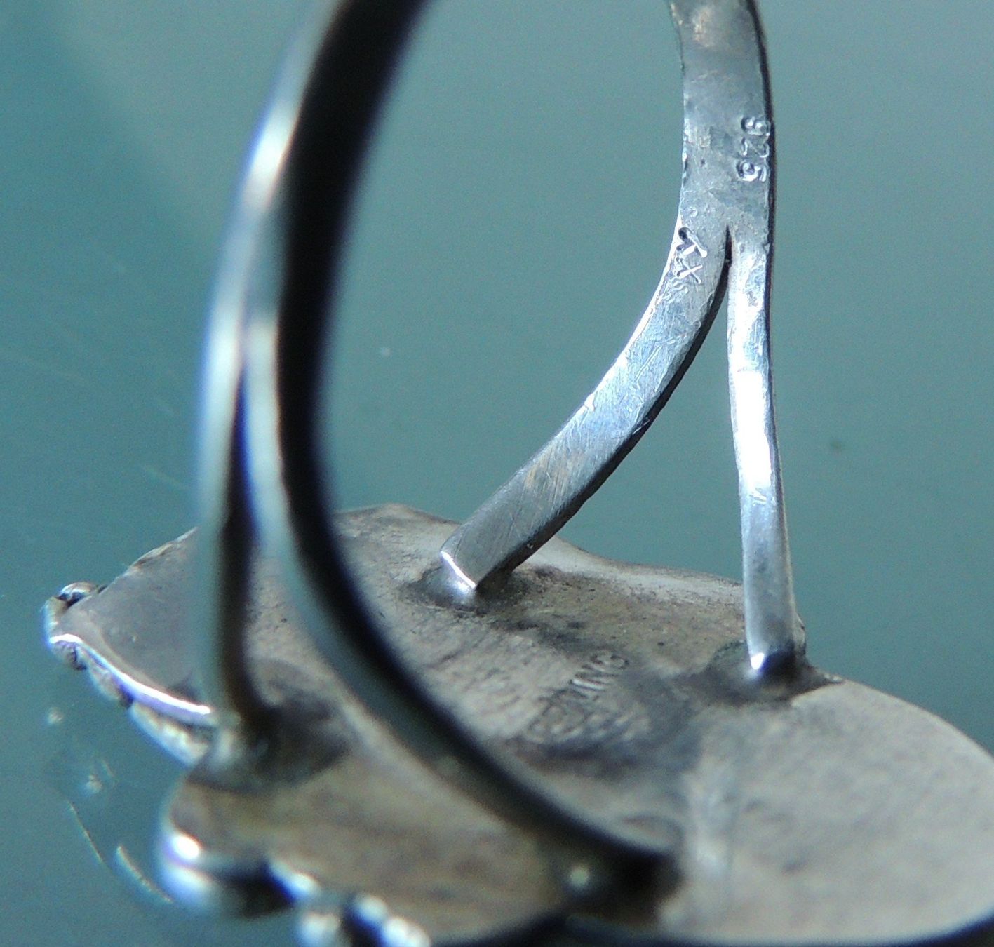Anelli: Turmalin Silber 925 Fingerring Gr. 56 – Usato da Waldenburg venduto da schaller707 5