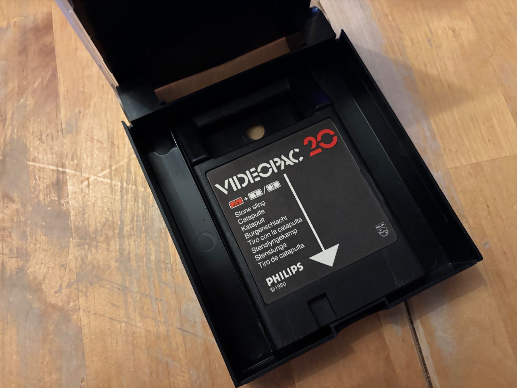 Giochi: Videopac 20 Stone Sling (CIB) – Usato da Frenkendorf venduto da gelbeZinnie 2