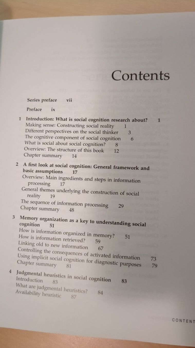 Bücher: Social Cognition - How Individuals Construct Social Reality – Gebraucht aus Basel von haferkleie 6