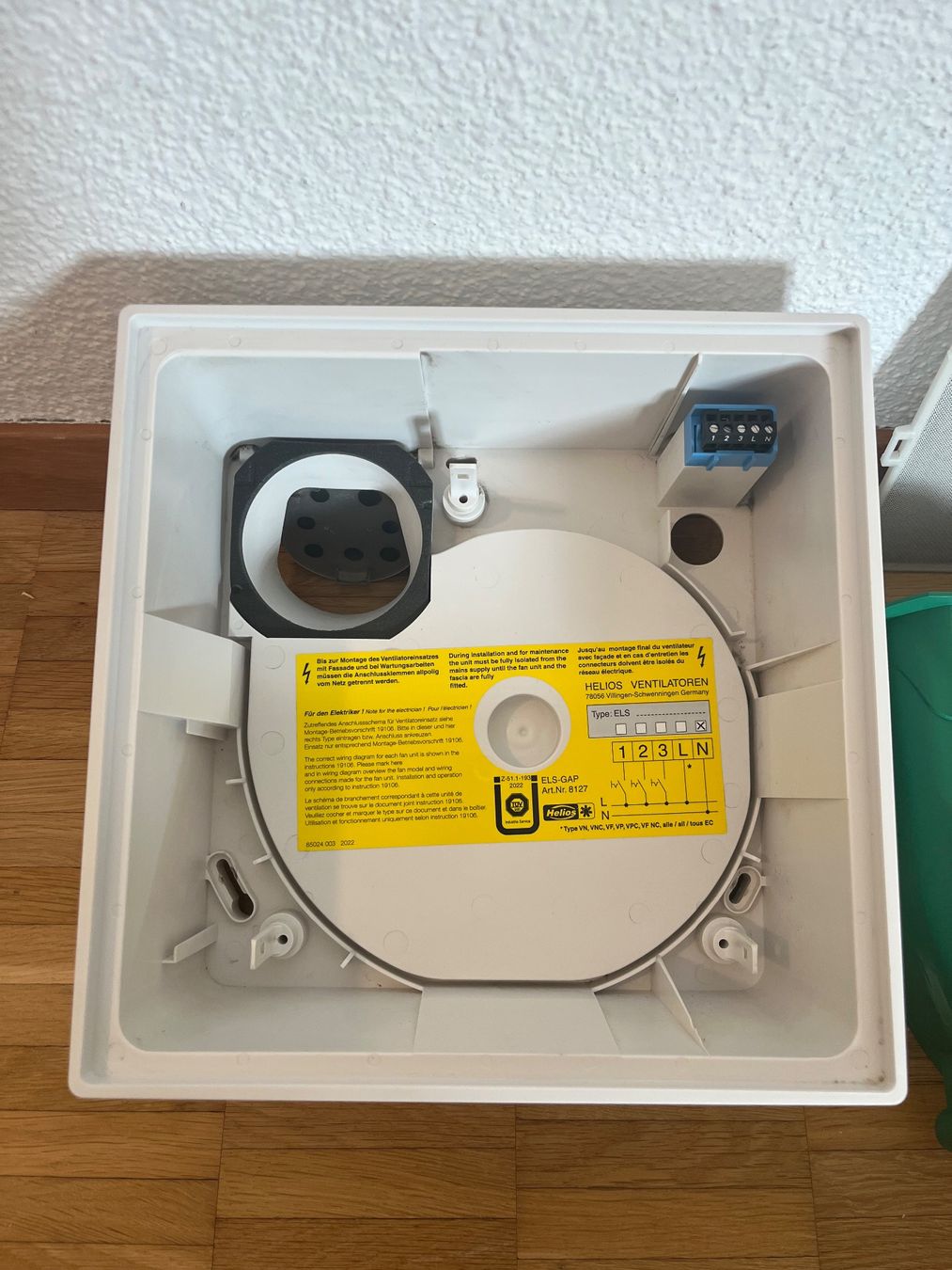 Helios Ventilatoren: Helios Ventilator ELS-VN 60. Lüfter – Gebraucht aus bern von  3