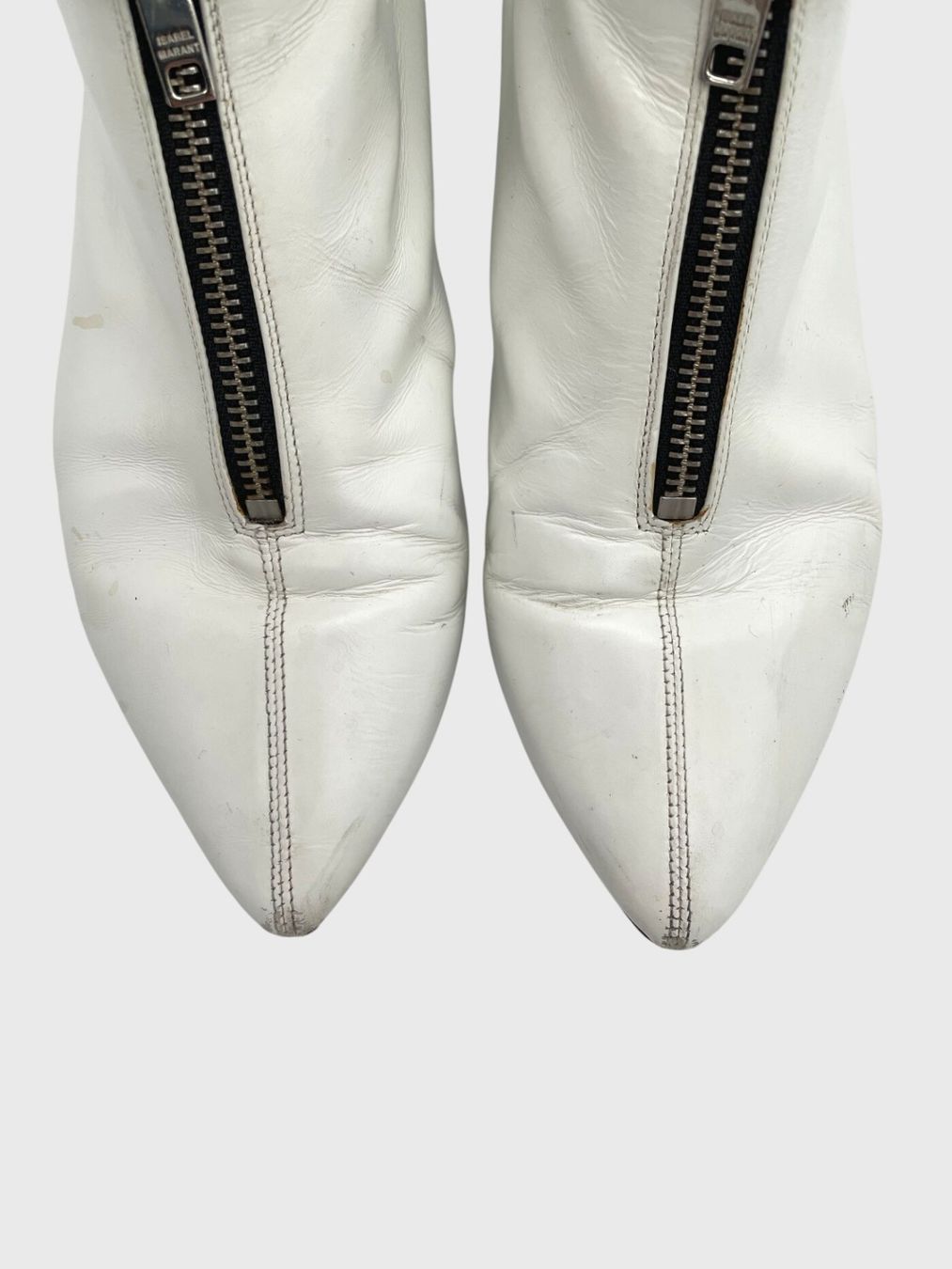 Isabel Marant Chaussures femmes: Isabel Marant Leder Ankle Boot EU 39 Weiß – D'occasion à Zürich par shoe_shop 5