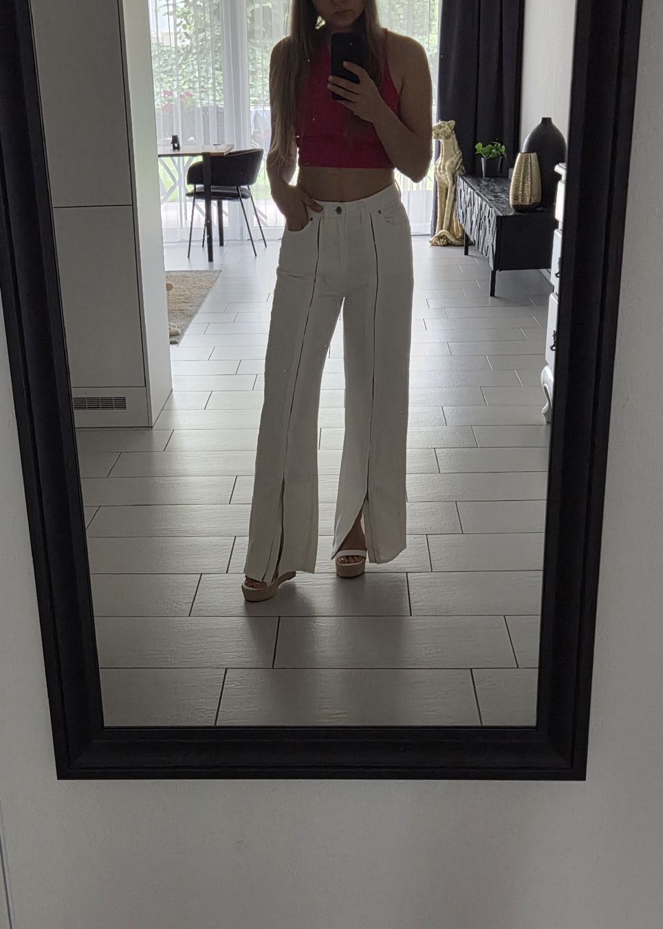 H&M Jeans: Jeans mit zippern am bein NP.80 chf – Nuovo (secondo la descrizione) da Bülach venduto da Recherchieren
