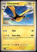 Pokémon Kilowattrel 067/191   SV08 Surging Sparks