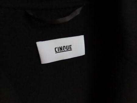 Cinque! wunderschöner Wollmantel schwarz neu Gr. S NP 679.-