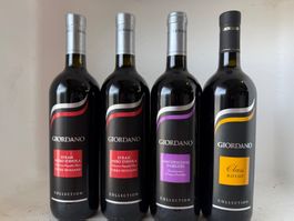 Giordano Weine 4er Collection Syrah Montepulciano Rosso 2015