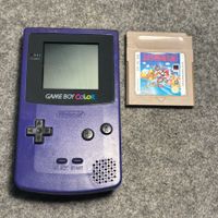 Gameboy Color Violett  + Super Mario Land auf Deutsch