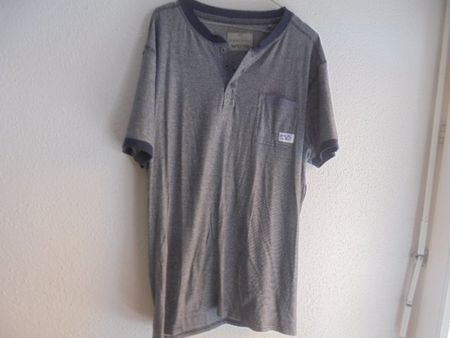 T-Shirt gestreift blau/weiss Gr. 2XL, Baumwolle