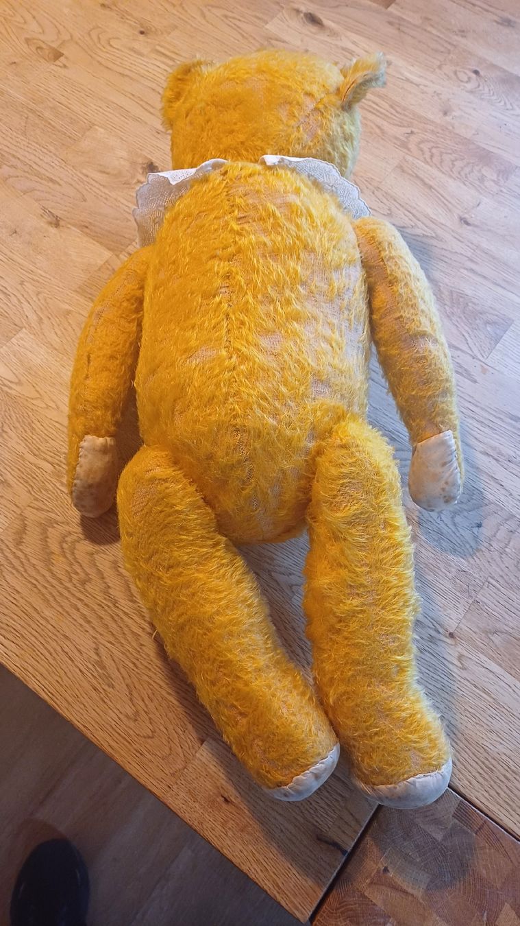 Teddy Hermann Giocattoli: Grosser Antiker Teddybär 80 cm – Usato da Flawil venduto da Naphtali 2