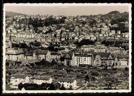 AK St. Gallen, Ortsansicht mit Rotmonten