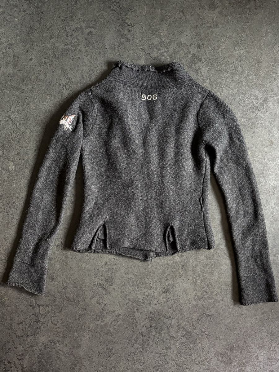 Odd Molly Giacche: Odd Molly Strickjacke grau mit Rüschen  – Nuovo (secondo la descrizione) da Zürich venduto da megastored 1