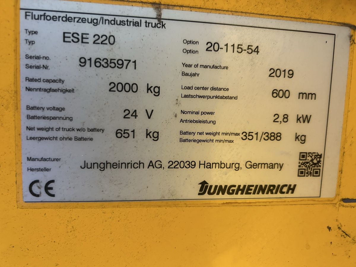 Jungheinrich Gabelstapler & Hubwagen: Jungheinrich Stapler Hubwagen Ameise – Gebraucht aus Oberriet SG von Justizia1957 5