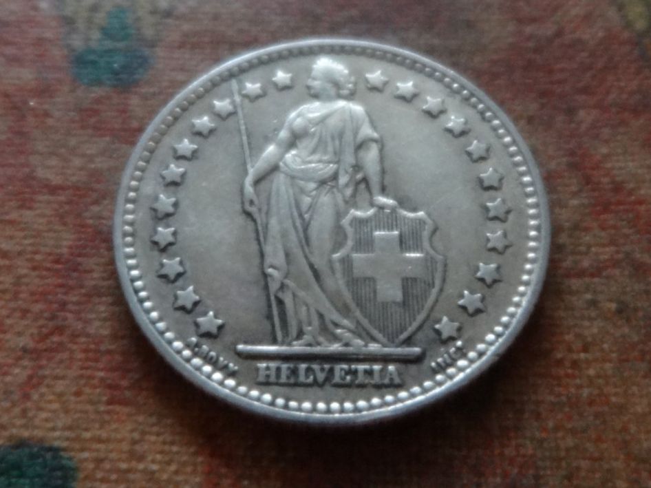Tutti le monete: 1 Fr. 1955  (D) – Usato da Romanel-sur-Lausanne venduto da Swift13 1
