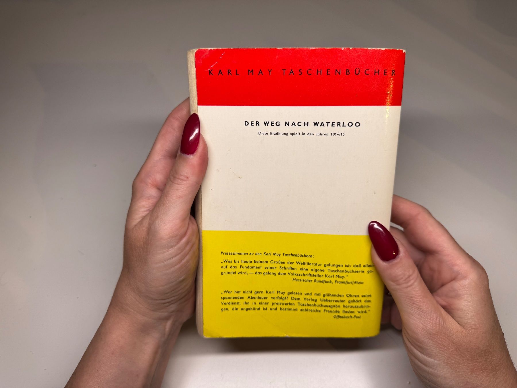 Libri: ROMAN: Karl May, Der Weg nach Waterloo – Usato da Grosswangen venduto da Kleine.Knoepfe 9