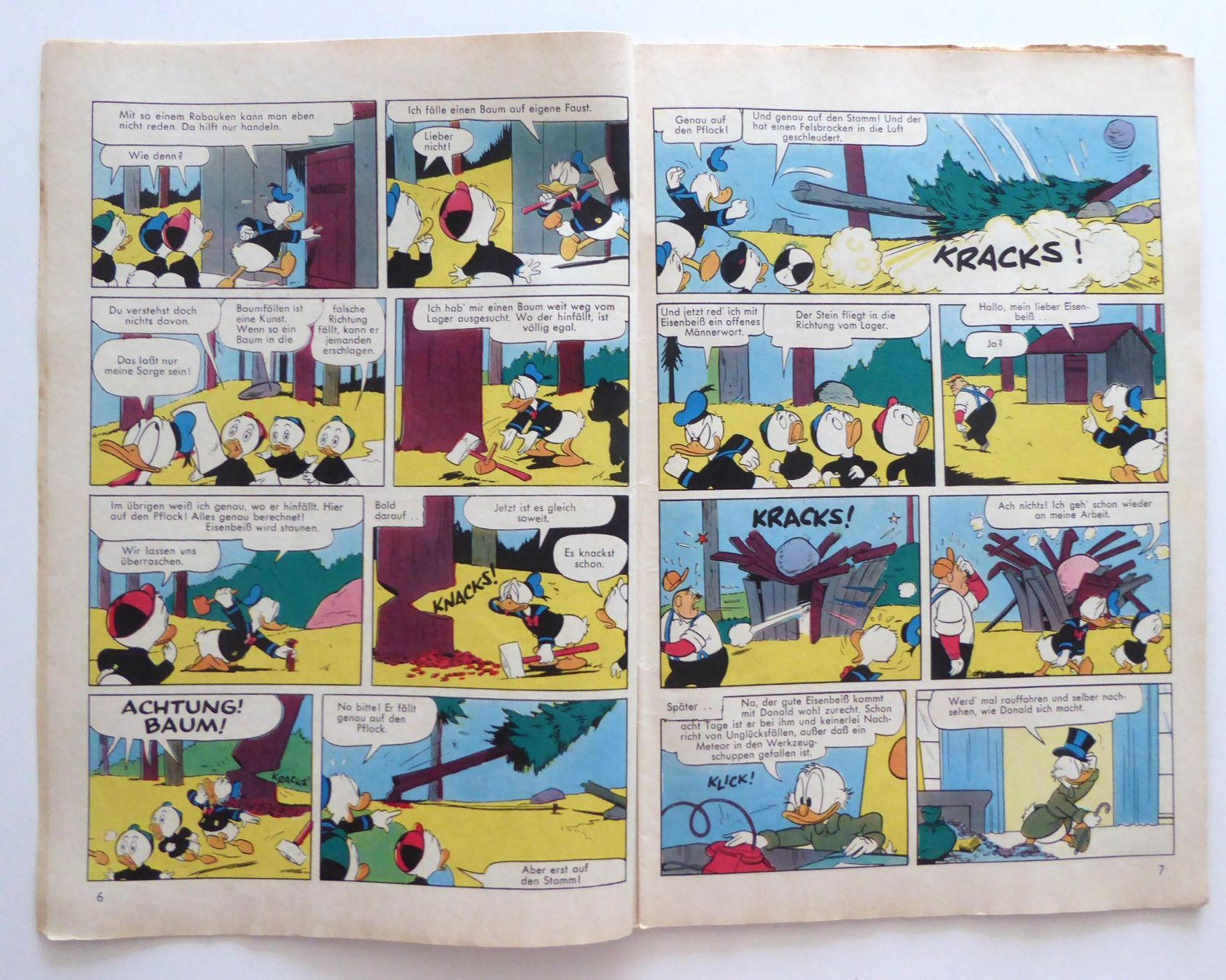 BD: WD Micky Maus Heft Nr. 38 September 1961 – D'occasion à Aesch BL par Kauri1 2