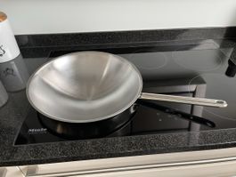 Miele Induktion Wokpfanne Edelstahl CSWP 1450