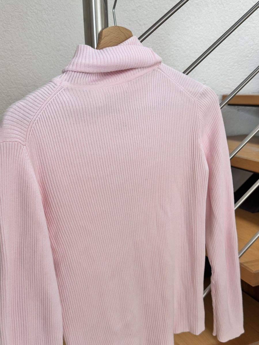 Maglioni & Felpe: pull fin col roulé rose  – Usato da Lonay venduto da nei_79jc 3
