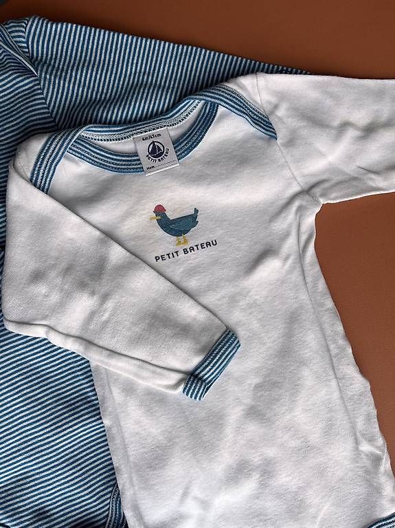 Petit Bateau Biancheria intima: 3x Petit Bateau Bodys 6M/67 cm – Usato da Cham venduto da nininanana 2