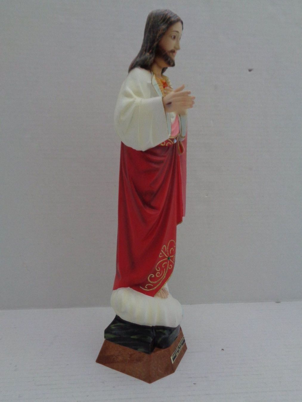 Statuette: Heiligenfigur - Sagrado Coracao de Jesus – Usato da Chur venduto da omonia 1