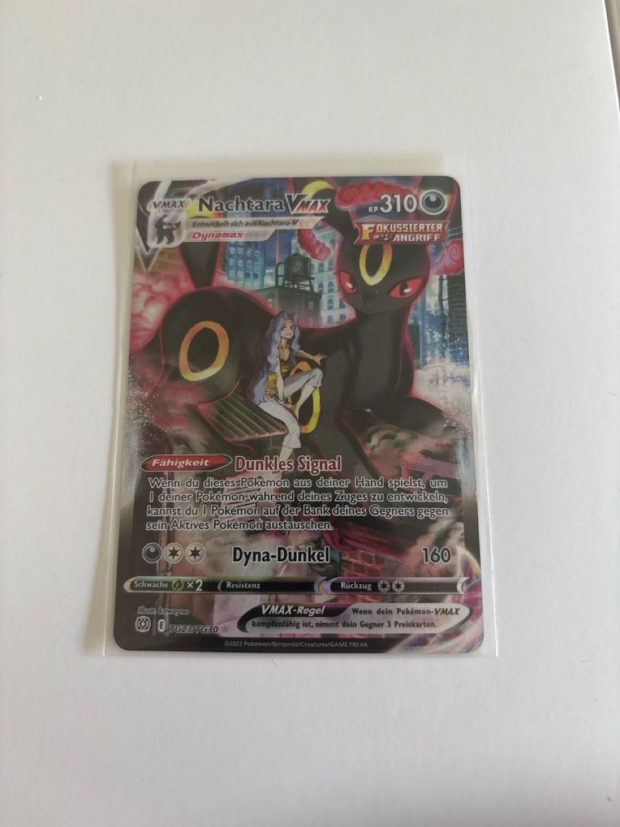 Pokémon Carte collezionabili: Nachtara VMAX – Nuovo (secondo la descrizione) da Burgdorf venduto da Safak_o7