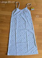 Calida Pyjamakleid Blumenmuster Hellblau Gr XS