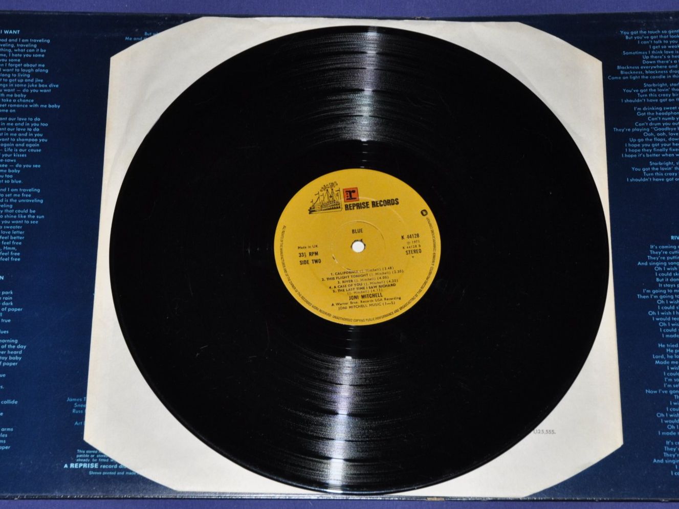 Dischi in vinile: LP Joni Mitchell - Blue – Usato da Boll venduto da Theodora15 4